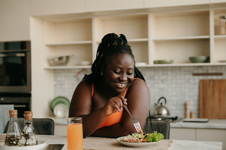 Eating a vitamin rich diet will help keep your jaw and gums in great health